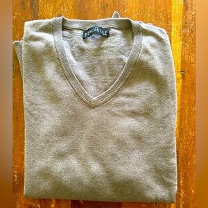 Crew Neck Sweater | J Crew Mercantile | Warm Gray |  XL | Slim Fit